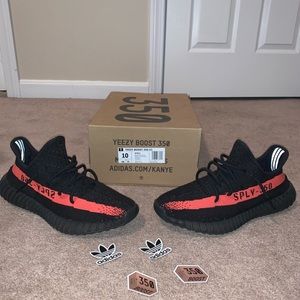 Yeezy V2 Red Stripe